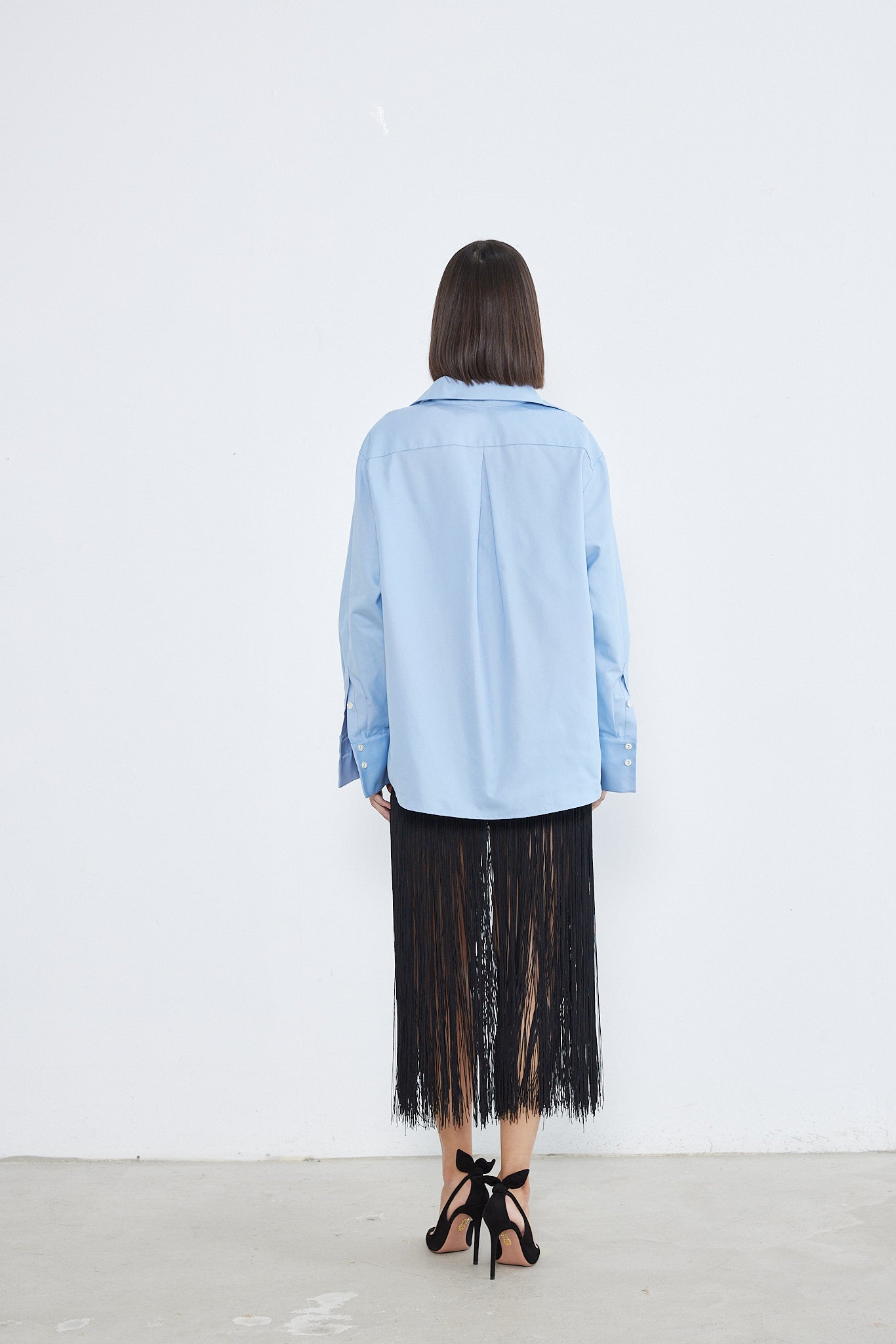 Dada - Modern Elegance Oversized Cotton Shirt